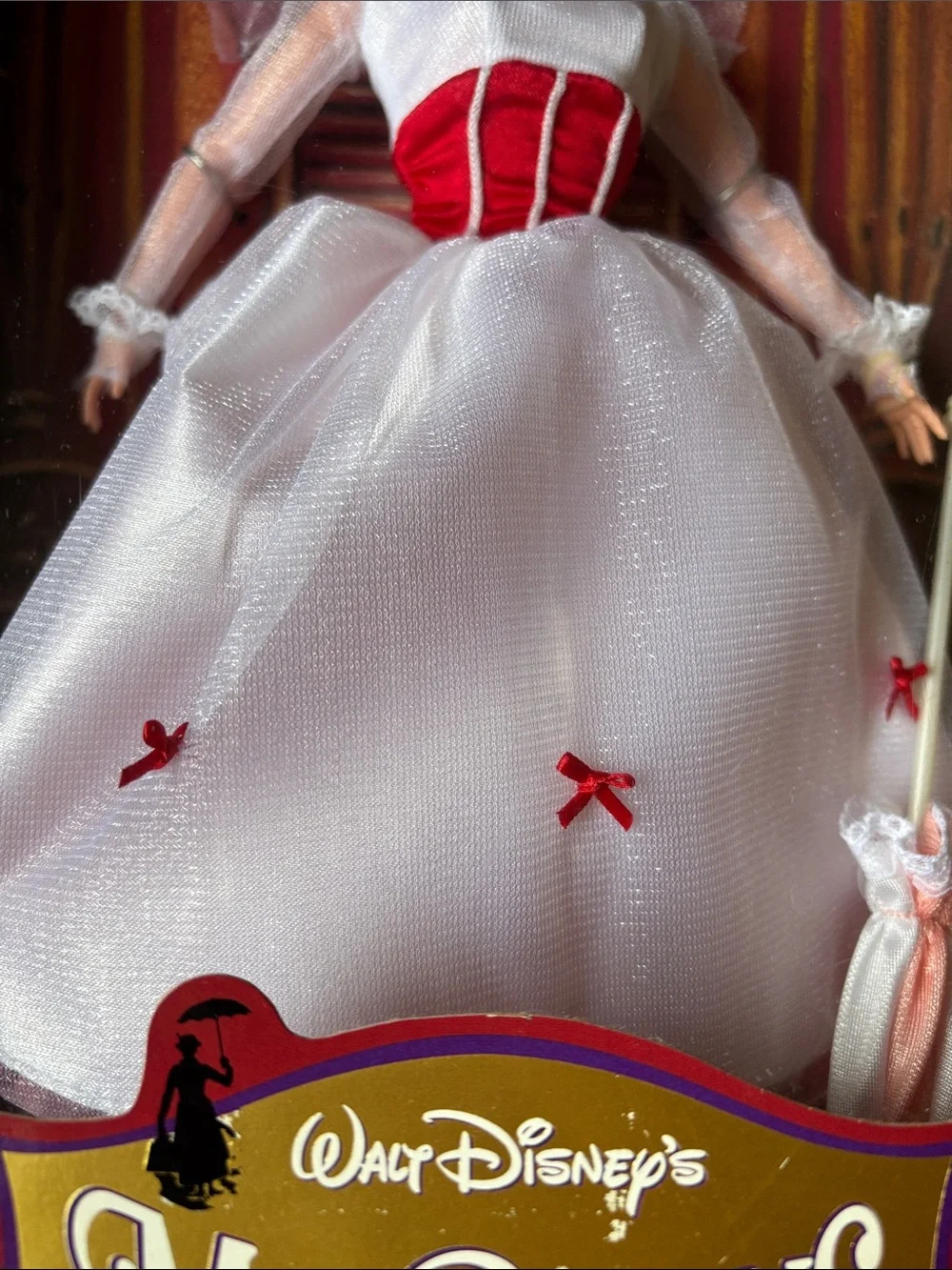 Barbie Mary Poppins Jolly Holiday Edition Costume Doll - White & Red